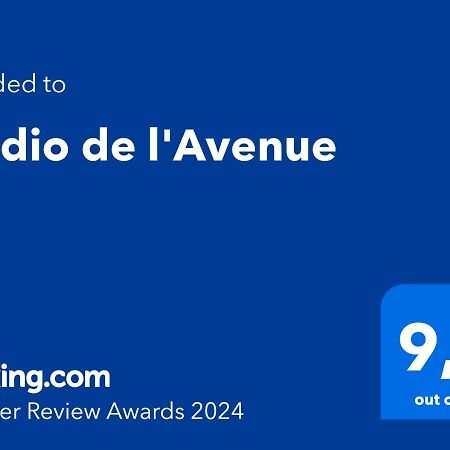 Studio De L'Avenue Spa Exteriér fotografie